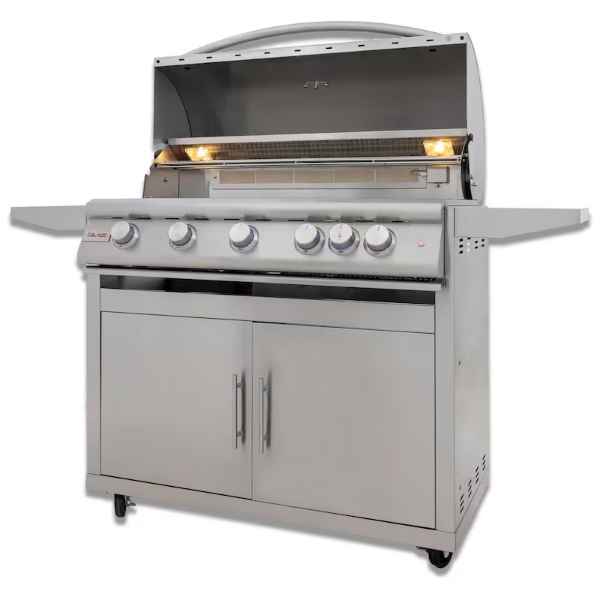 Blaze Premium LTE+ 40 - Inch Gas Grill W/ Rear Infrared Burner & Lift - Assist Hood - BLZ - 5LTE3 - Gas Grill by Blaze Grills | Buy at Agent BBQ