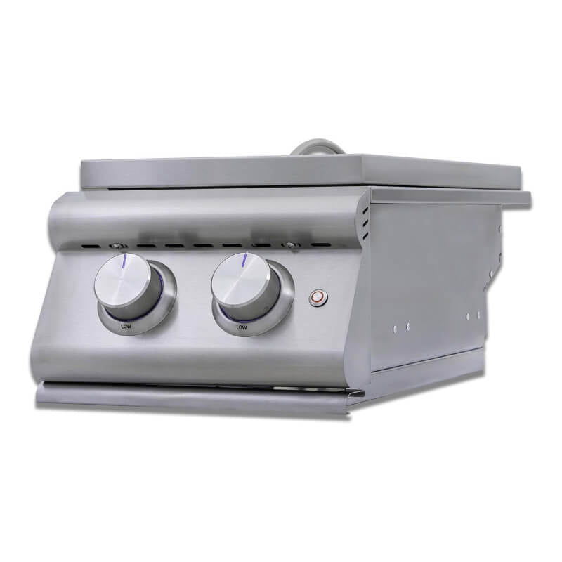 Blaze Premium LTE+ Built - In Stainless Steel Double Side Burner - BLZ - SB3LTE - by Blaze Grills | Buy at Agent BBQ