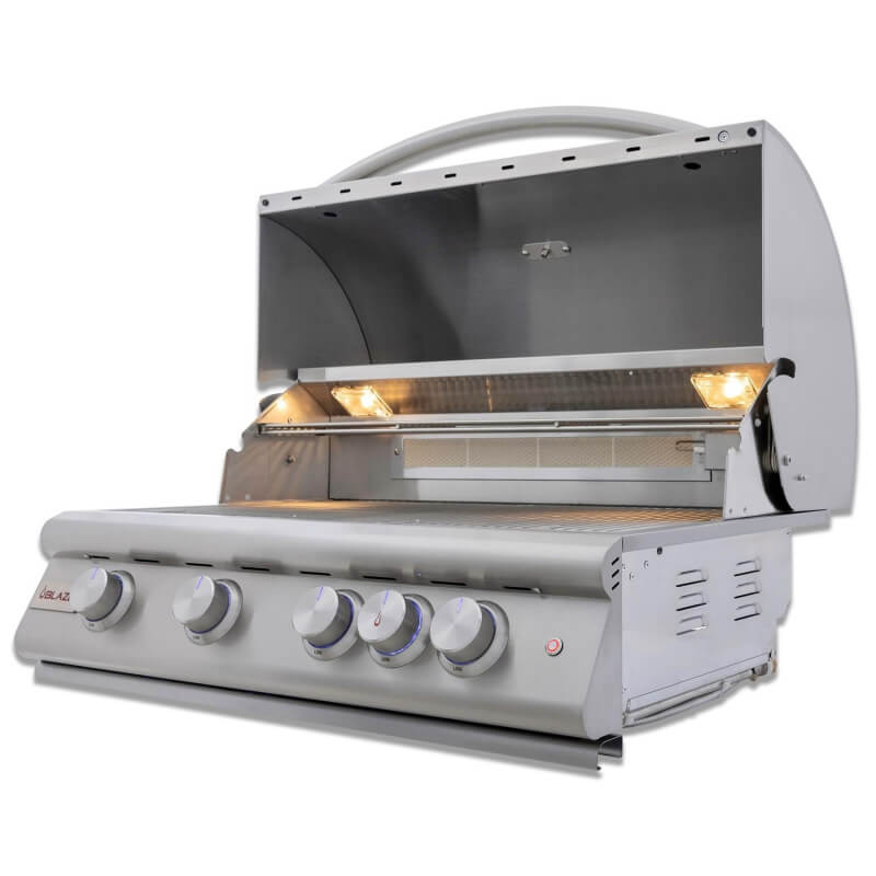 Blaze Premium LTE+ Marine 32 Inch 4 - Burner Gas Built In Grill With Ceramic Flame Tamers - by Blaze Grills | Buy at Agent BBQ