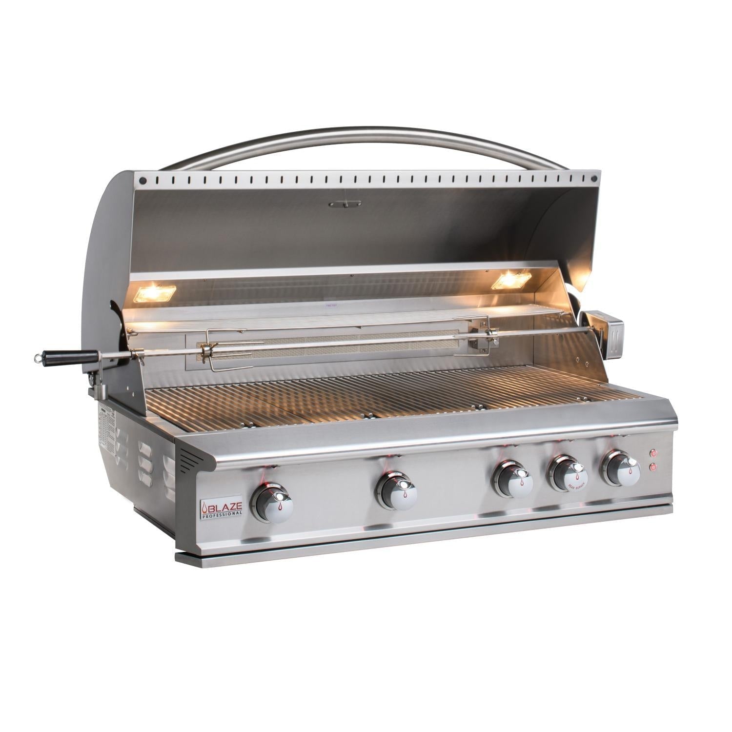 Blaze Professional LUX 44 - Inch 4 - Burner Built - In Stainless Steel Gas Grill - by Blaze Grills | Buy at Agent BBQ