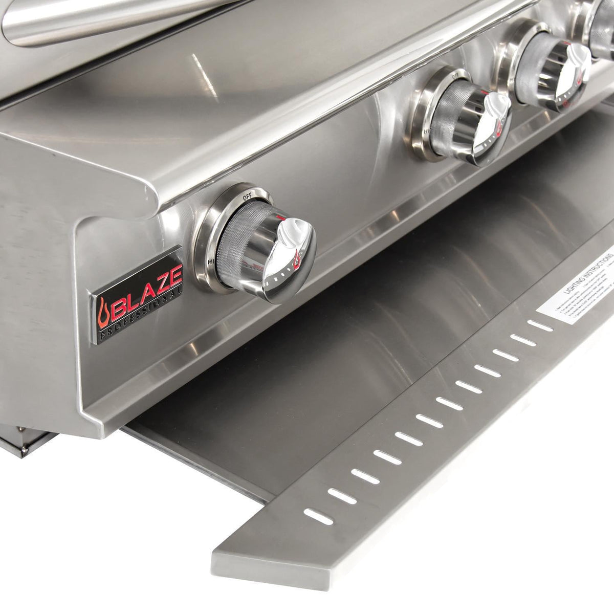 Blaze Professional LUX 44 - Inch 4 - Burner Freestanding Gas Grill With Rear Infrared Burner - BLZ - 4PRO - LP/NG - by Blaze Grills | Buy at Agent BBQ