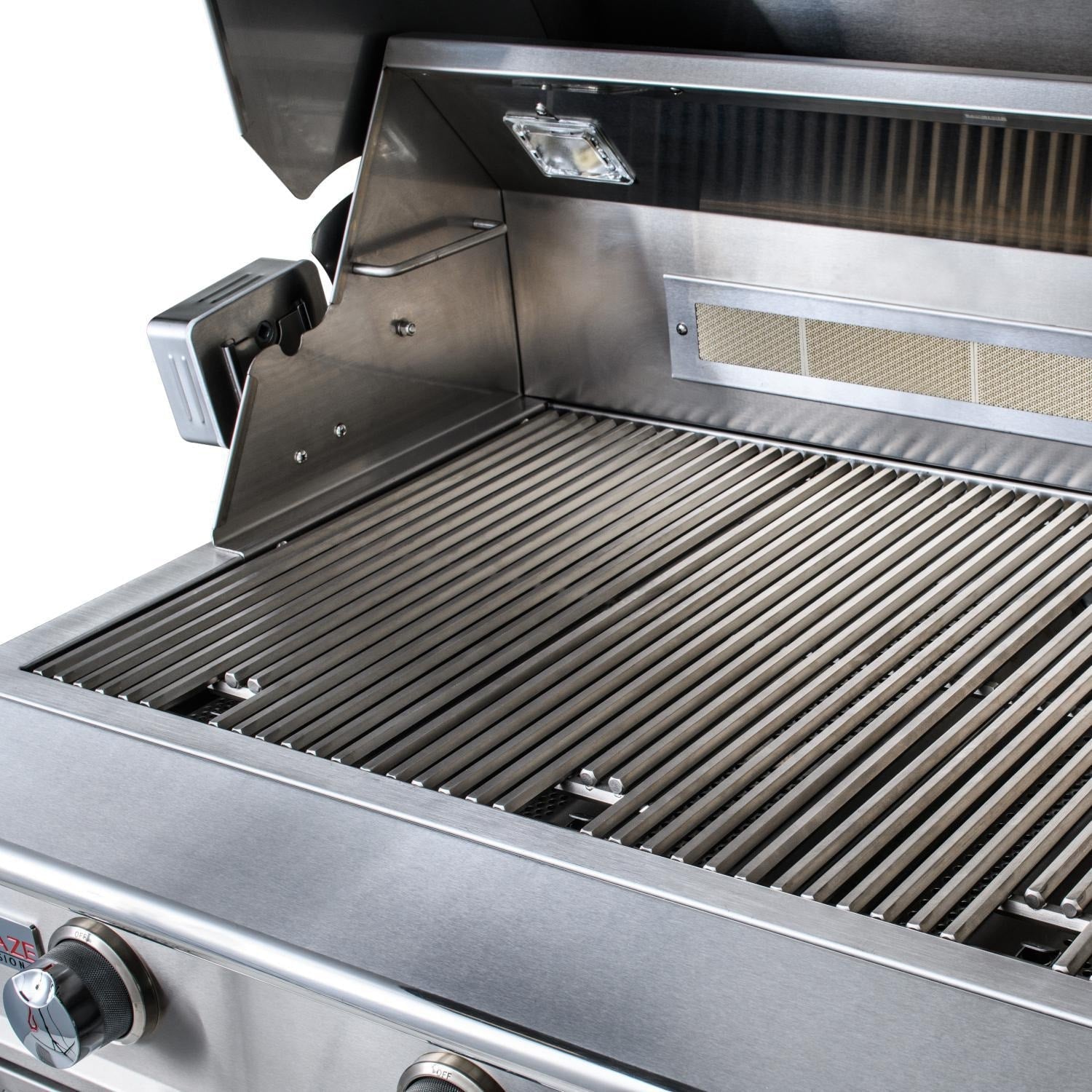 Blaze Professional LUX 44 - Inch 4 - Burner Freestanding Gas Grill With Rear Infrared Burner - BLZ - 4PRO - LP/NG - by Blaze Grills | Buy at Agent BBQ