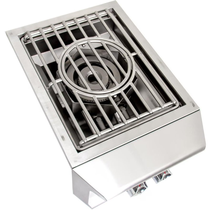 Blaze Professional LUX Built - In Gas High Performance Power Burner W/ Wok Ring & Stainless Steel Lid - BLZ - PROPB - LP/NG - by Blaze Grills | Buy at Agent BBQ