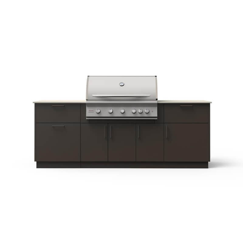 Blaze Sunrise 8 - Ft Outdoor Kitchen Island w/ 40 - Inch Premium LTE+ Gas Grill - by Blaze Grills | Buy at Agent BBQ