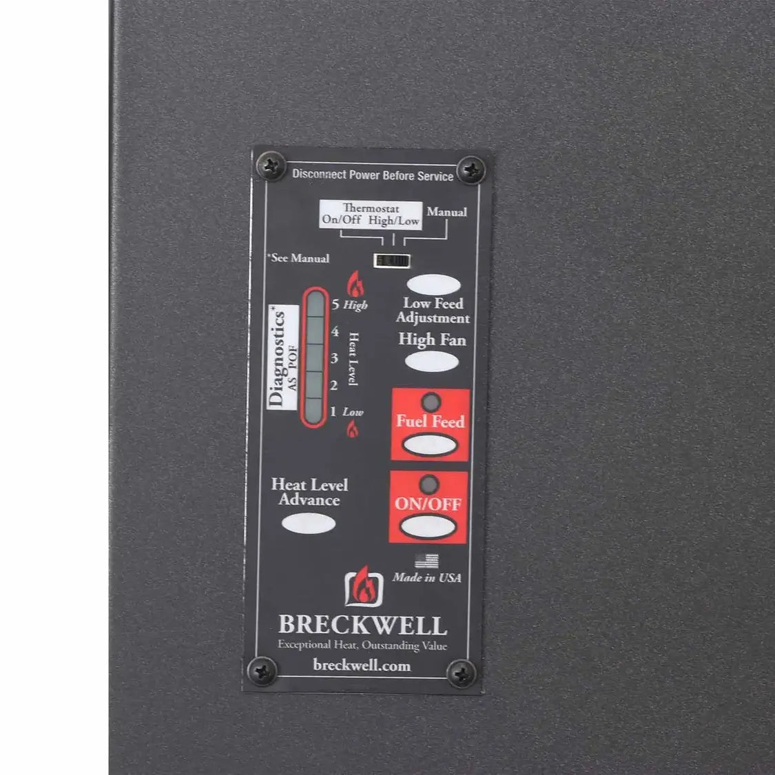 Breckwell Big E Pellet Stove - SP1000 - Pellet Stove by Breckwell | Buy at Agent BBQ
