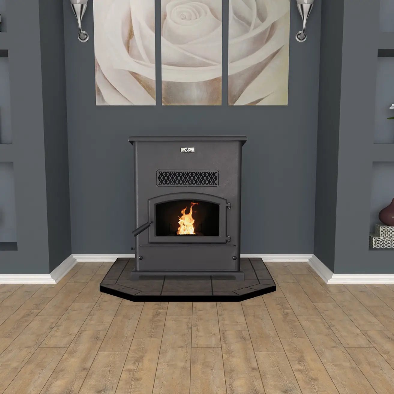 Breckwell Big E Pellet Stove - SP1000 - Pellet Stove by Breckwell | Buy at Agent BBQ