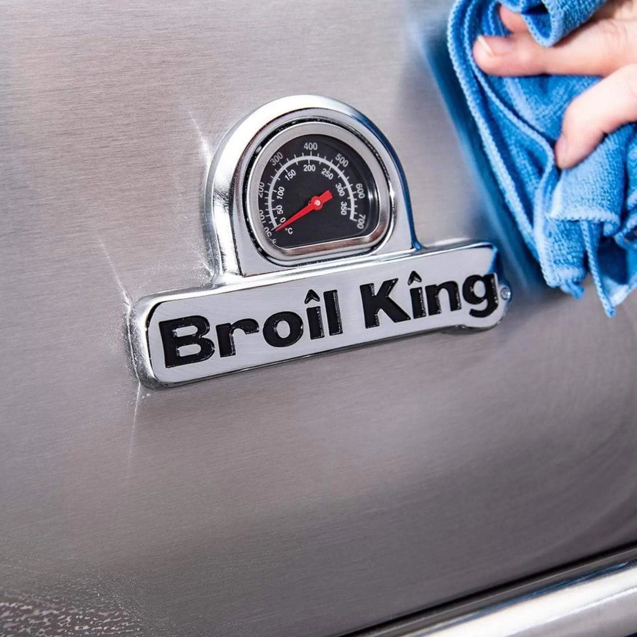 Broil King 10" Stainless Steel Grill Cleaner & Polish - by Broil King | Buy at Agent BBQ