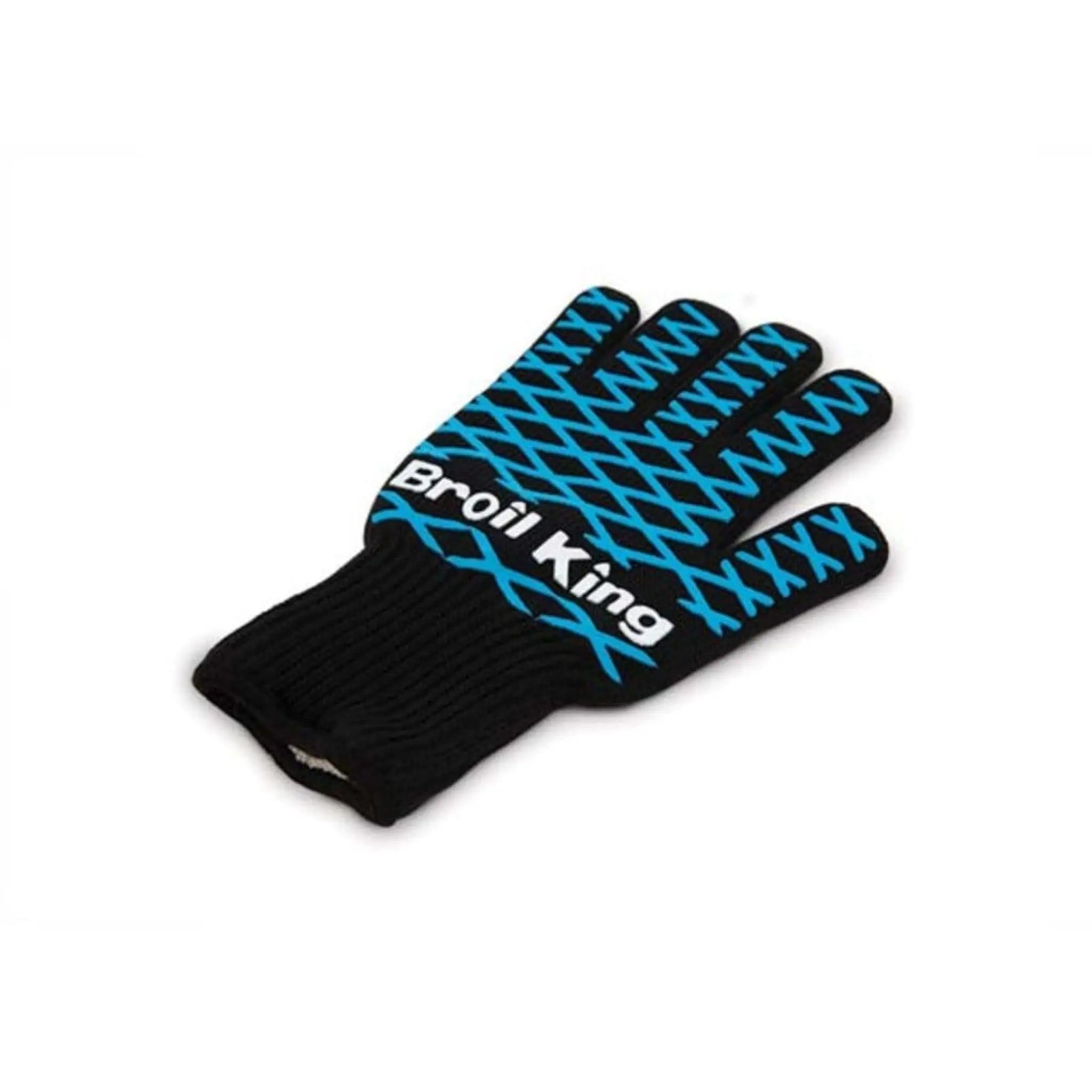 Broil King 11" Single Black w/ Blue Accents Grilling Glove - by Broil King | Buy at Agent BBQ