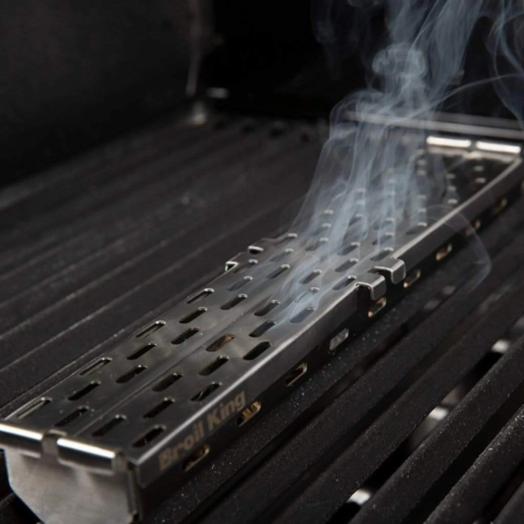Broil King 12" Stainless Steel Pellet Smoker Box - by Broil King | Buy at Agent BBQ