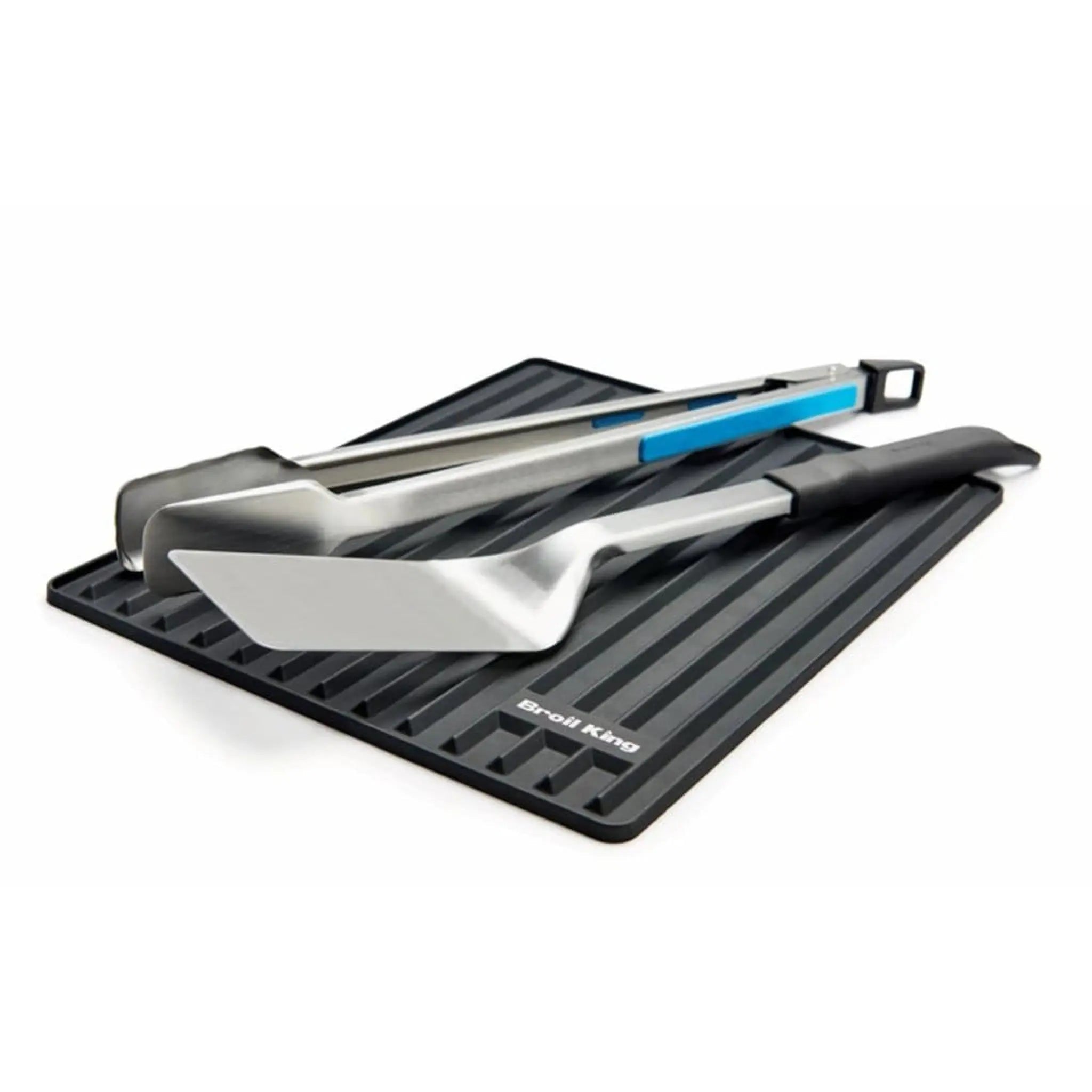 Broil King 13" Black Magnetic Design Silicone Side Shelf Mat for Regal Pellet Series - by Broil King | Buy at Agent BBQ