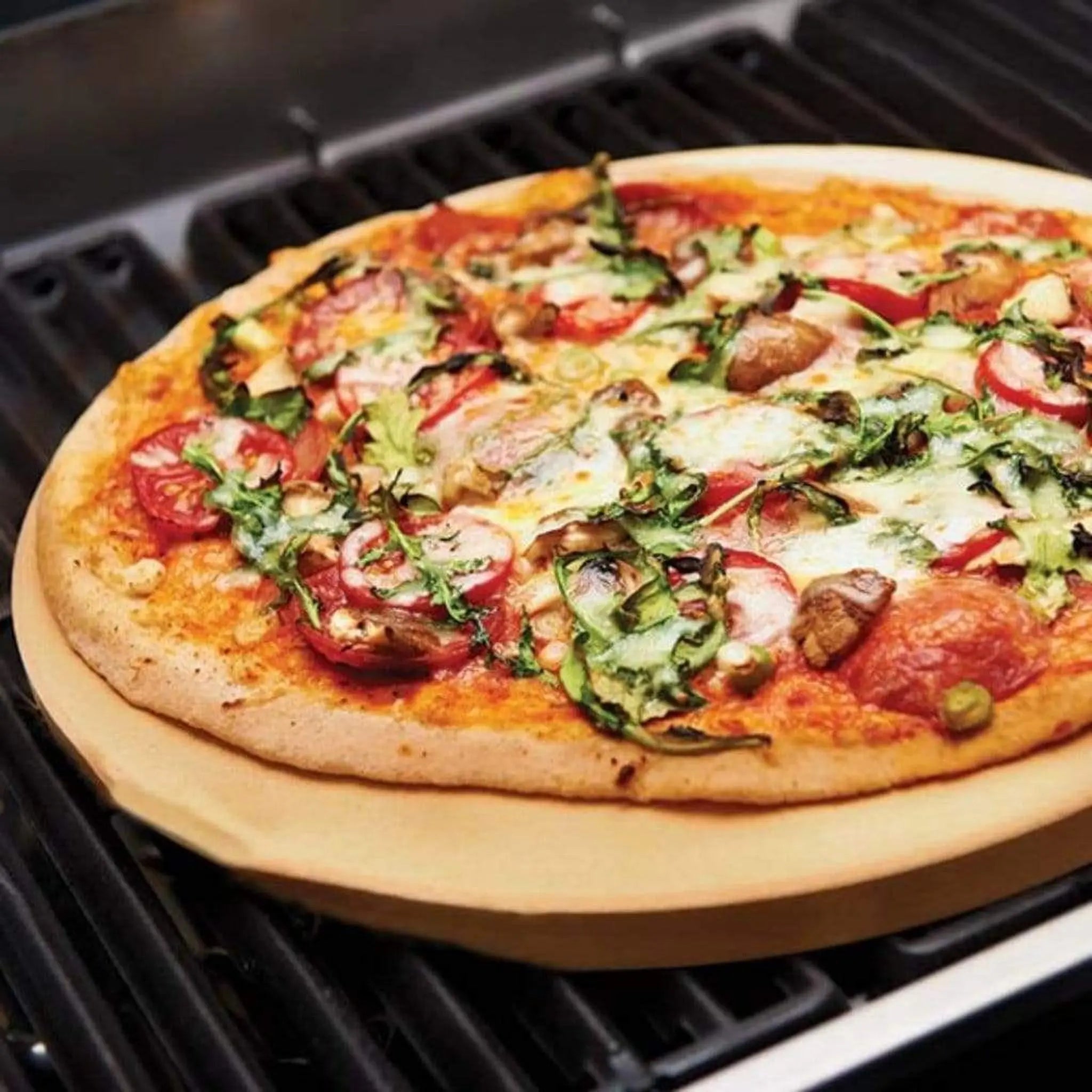 Broil King 15" Ceramic Pizza Grilling Stone - by Broil King | Buy at Agent BBQ