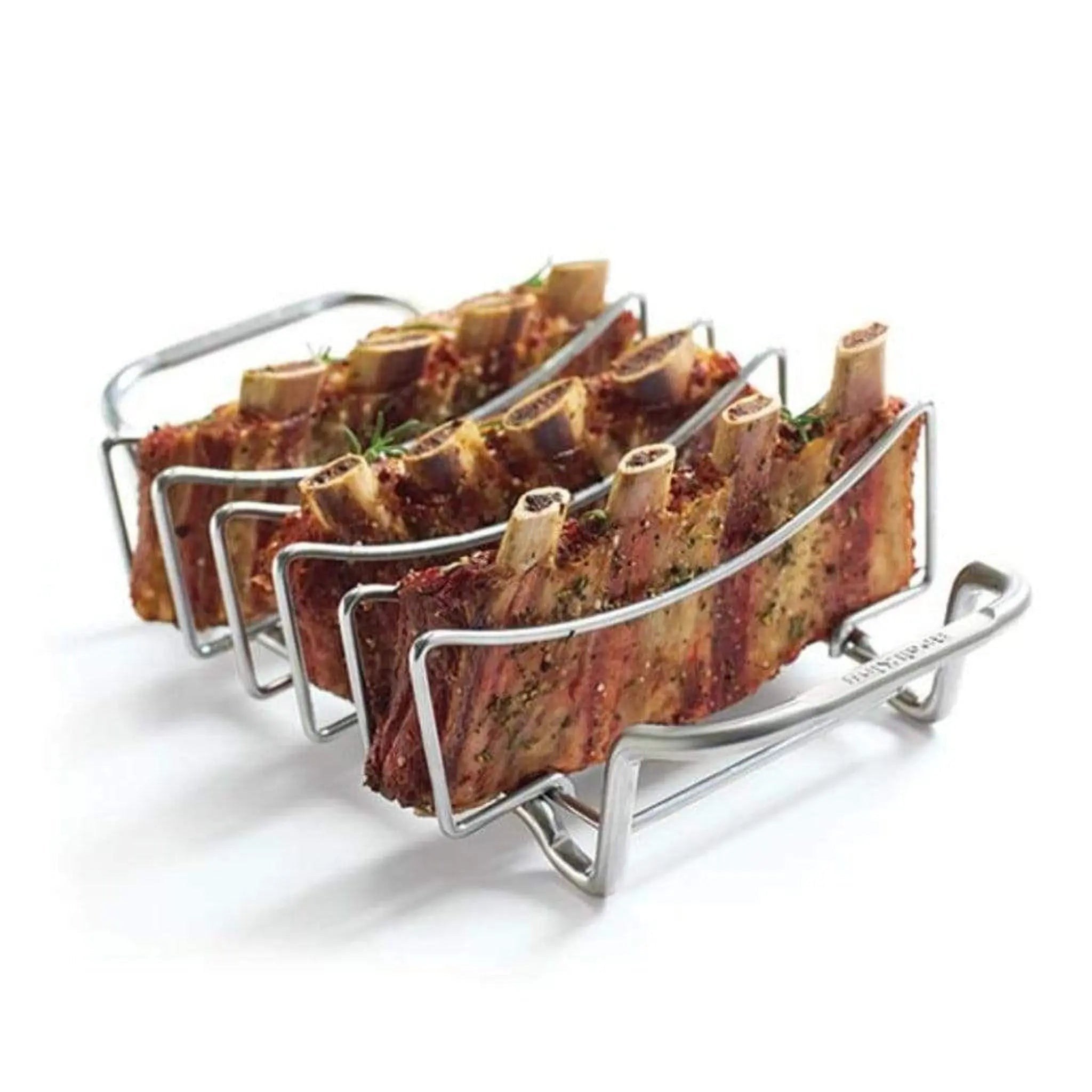 Broil King 15" Stainless Steel Imperial Rib and Roast Rack - by Broil King | Buy at Agent BBQ