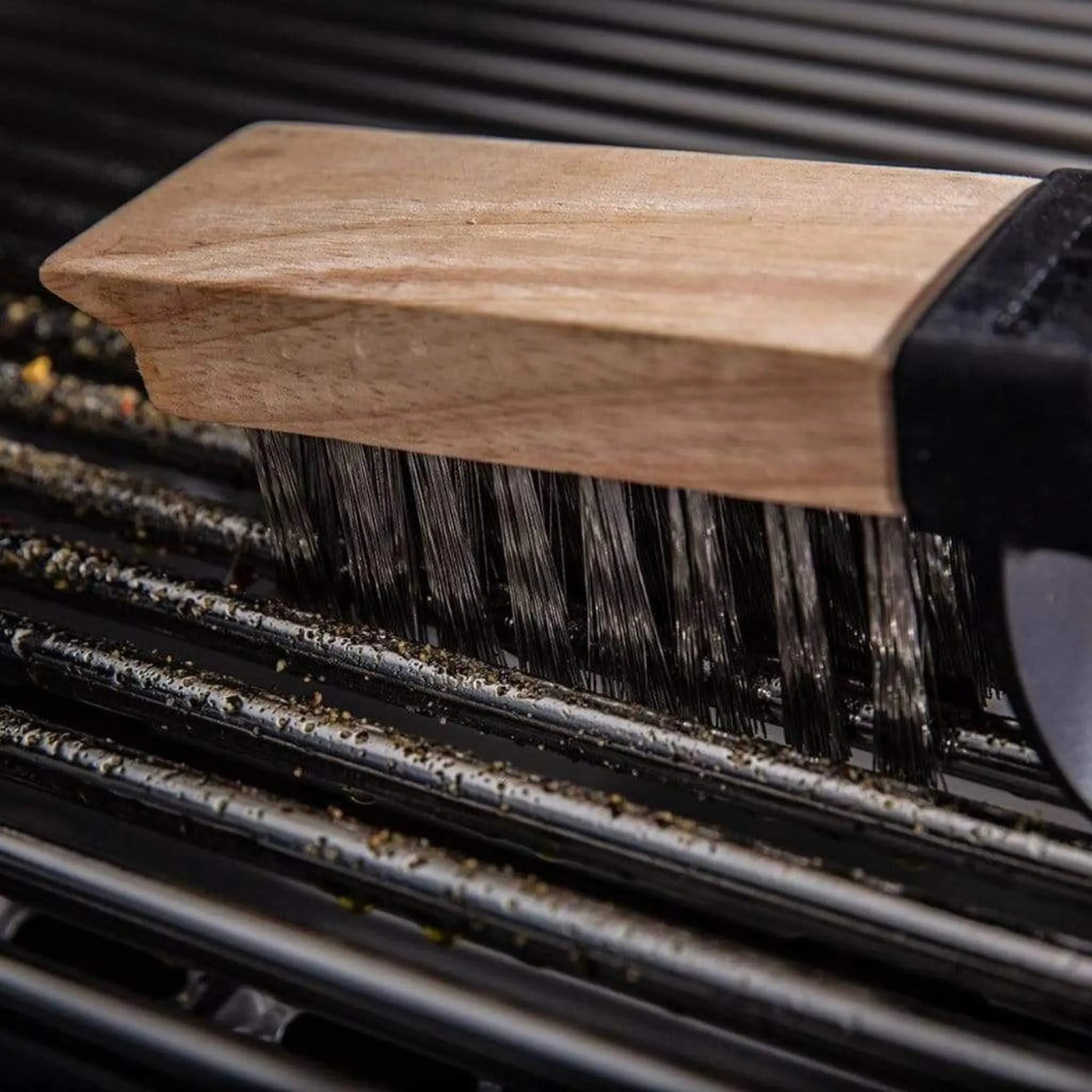 Broil King 20" Deep Stainless Steel Bristles Wood Grill Brush - by Broil King | Buy at Agent BBQ