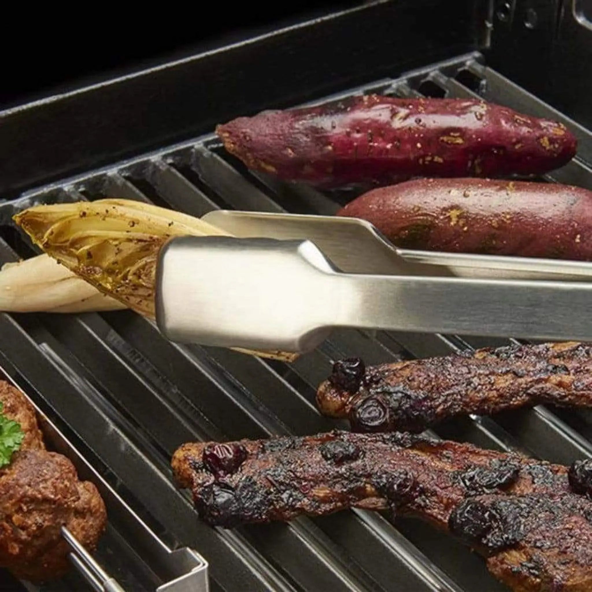 Broil King 3 - Pack Color - Coded Stainless Steel Baron Grill Tong - by Broil King | Buy at Agent BBQ