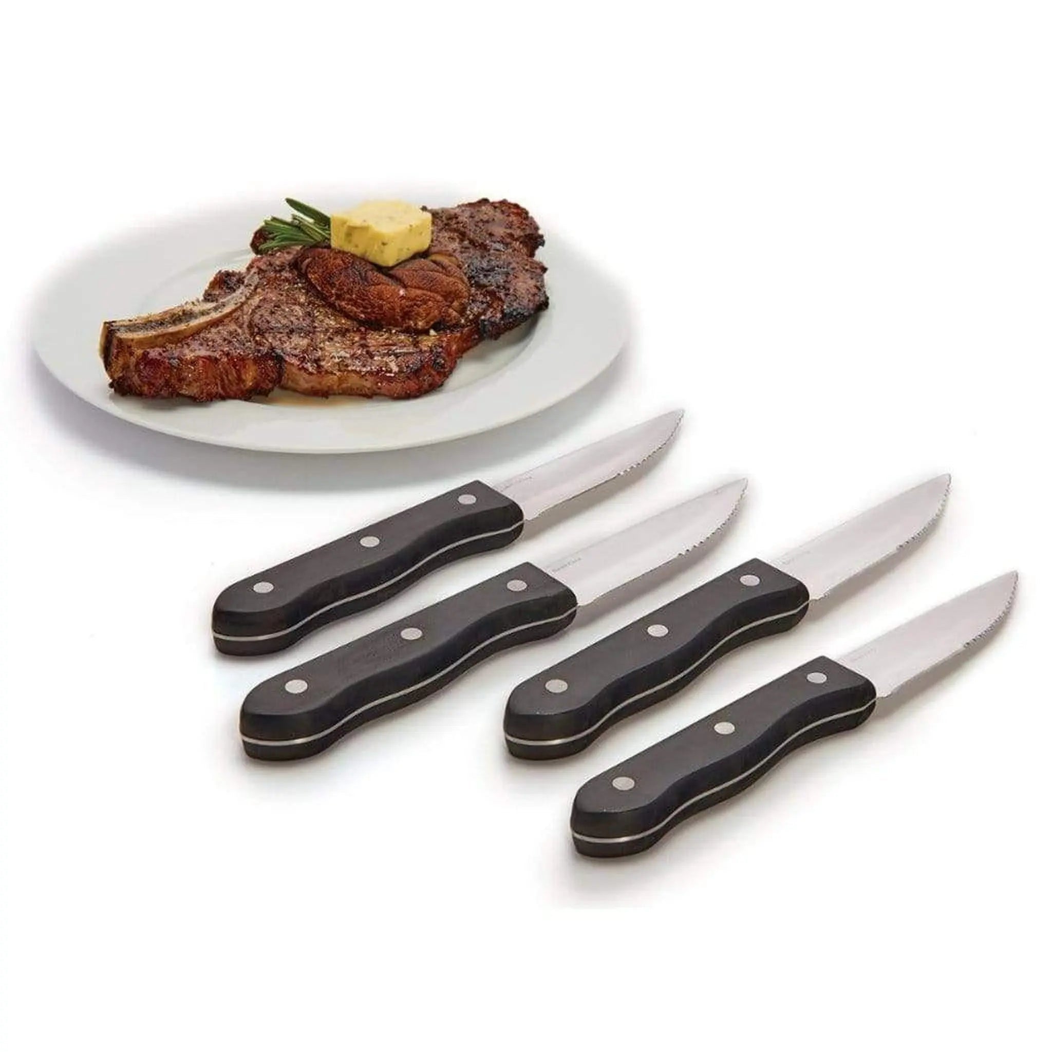 Broil King 4 - Piece Stainless Steel Steak Knife Set - by Broil King | Buy at Agent BBQ