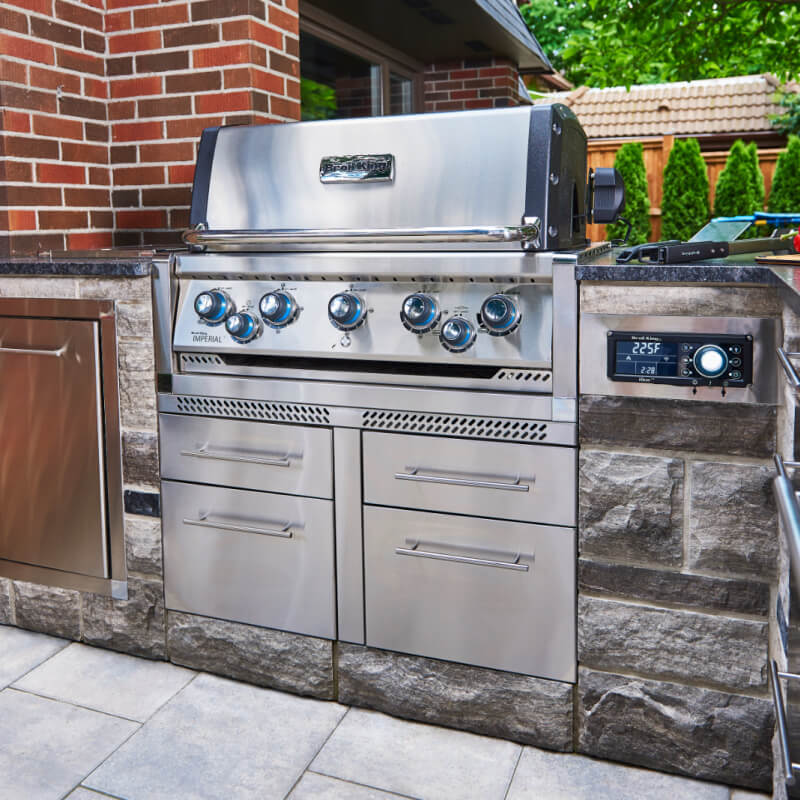 Broil King Imperial QS 590 5 - Burner Built In Gas Grill - Outdoor Grill by Broil King | Buy at Agent BBQ