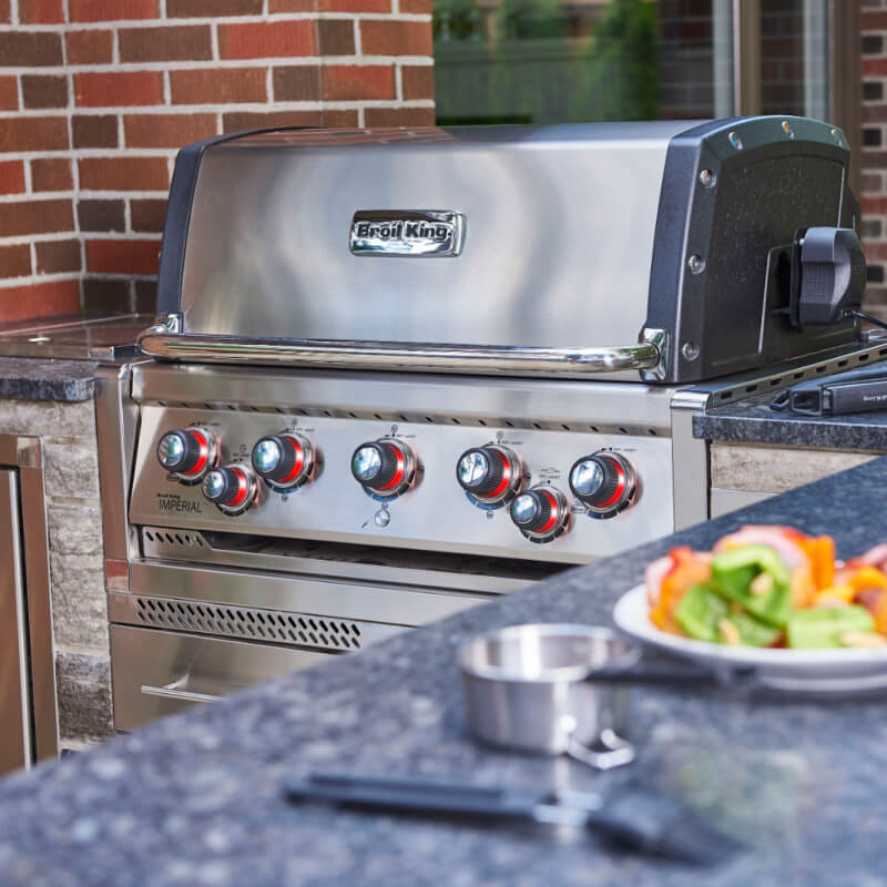 Broil King Imperial QS 590 5 - Burner Built In Gas Grill - Outdoor Grill by Broil King | Buy at Agent BBQ