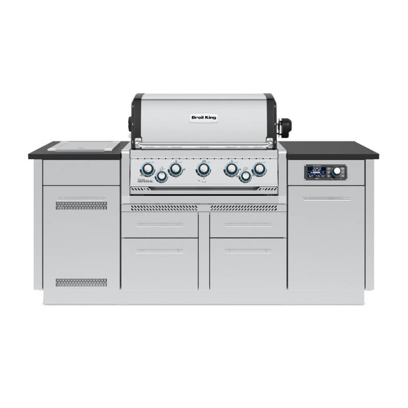 Broil King Imperial QS 590i 5 - Burner Gas Grill Island - by Broil King | Buy at Agent BBQ