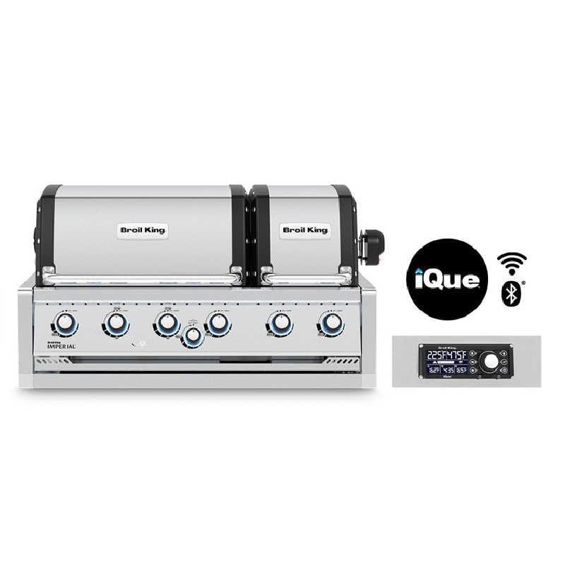 Broil King Imperial QS 670 iQue Built - In Grill Head — 44 Inch - Built - In Gas Grill by Broil King | Buy at Agent BBQ