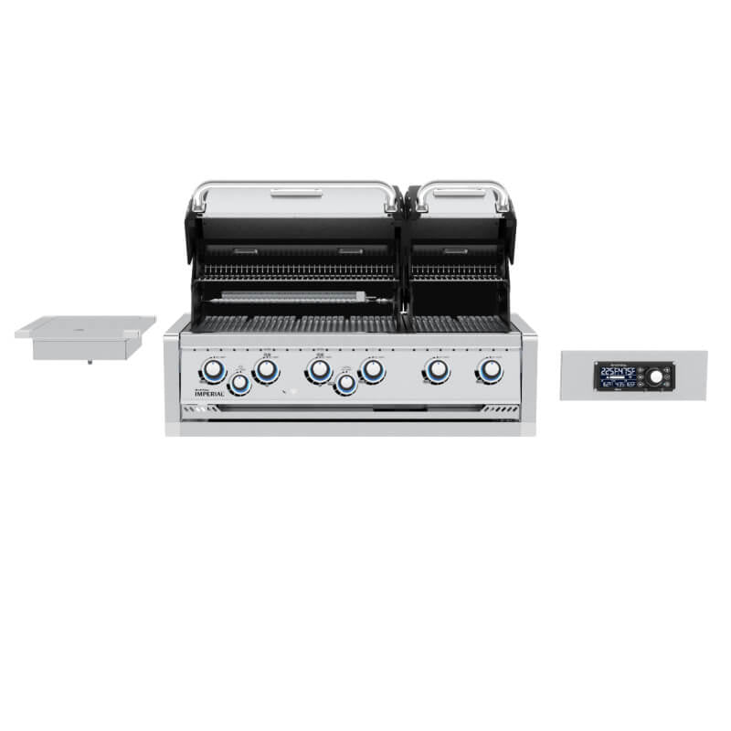 Broil King Imperial QS 690i 6 - Burner Gas Grill Center w/ Rotisserie - BBQ Grill Islands by Broil King | Buy at Agent BBQ