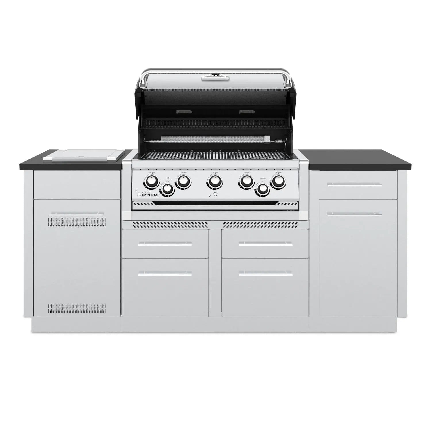 Broil King Imperial S 590i 5 - Burner Gas Grill Center w/Rotisserie & Side Burner - by Broil King | Buy at Agent BBQ