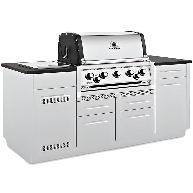 Broil King Imperial S 590i 5 - Burner Gas Grill Island - by Broil King | Buy at Agent BBQ