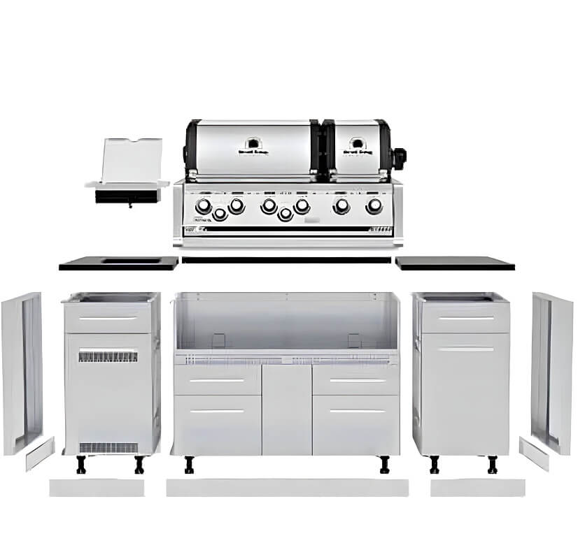 Broil King Imperial S 690i 6 - Burner Gas Grill Island - by Broil King | Buy at Agent BBQ