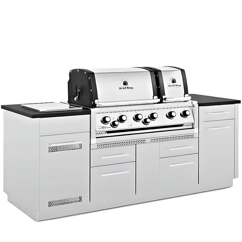 Broil King Imperial S 690i 6 - Burner Gas Grill Island - by Broil King | Buy at Agent BBQ