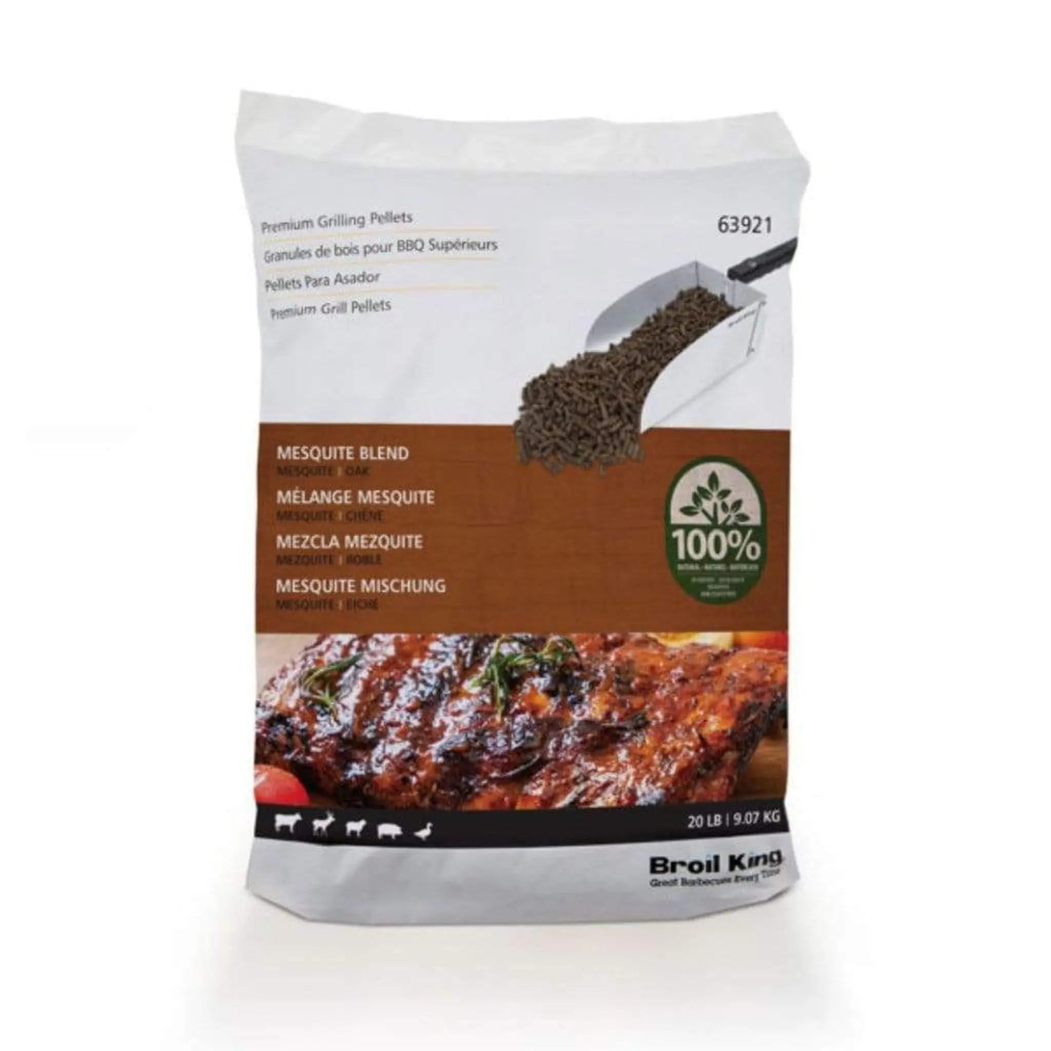 Broil King Mesquite Blend Wood Pellets - by Broil King | Buy at Agent BBQ