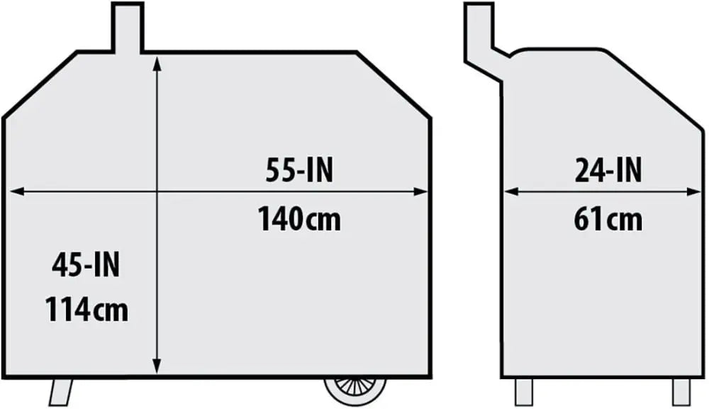 Broil King Premium Grill Cover For Regal Pellet/Charcoal 400 - by Broil King | Buy at Agent BBQ