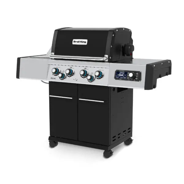 Broil King Regal Q 490 Pro IR 63" Black Propane Gas Grill With iQue Technology - by Broil King | Buy at Agent BBQ