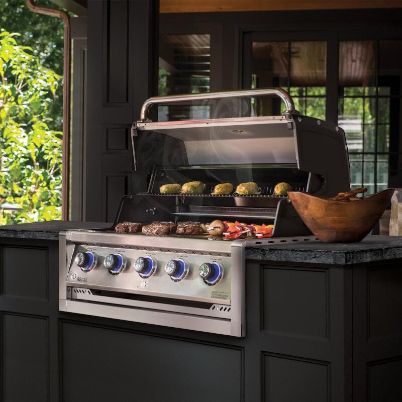 Broil King Regal S 520 5 - Burner Built In Gas Grill - Outdoor Grills by Broil King | Buy at Agent BBQ