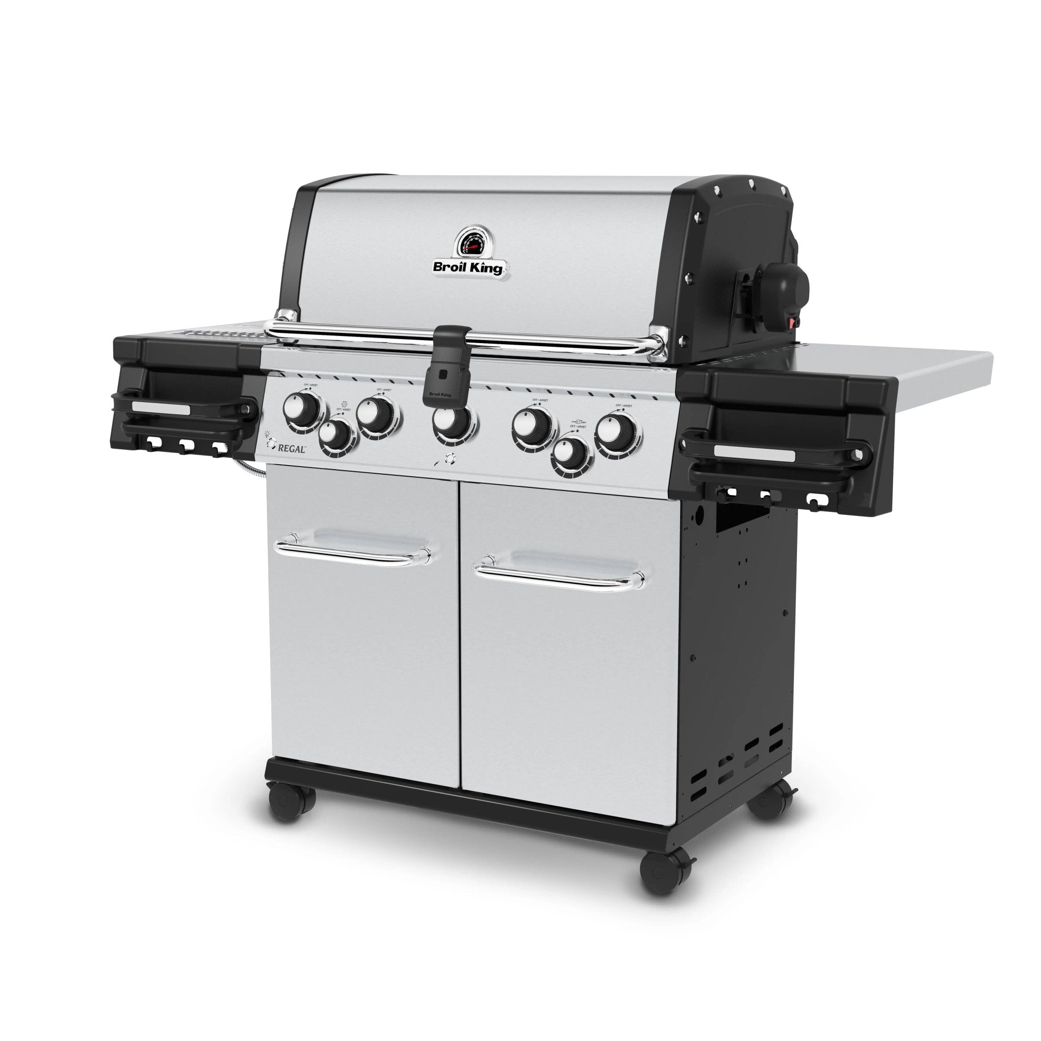 Broil King Regal S 590 Pro 5 - Burner Gas Grill - with Infrared Side Burner & Rotisserie" - by Broil King | Buy at Agent BBQ
