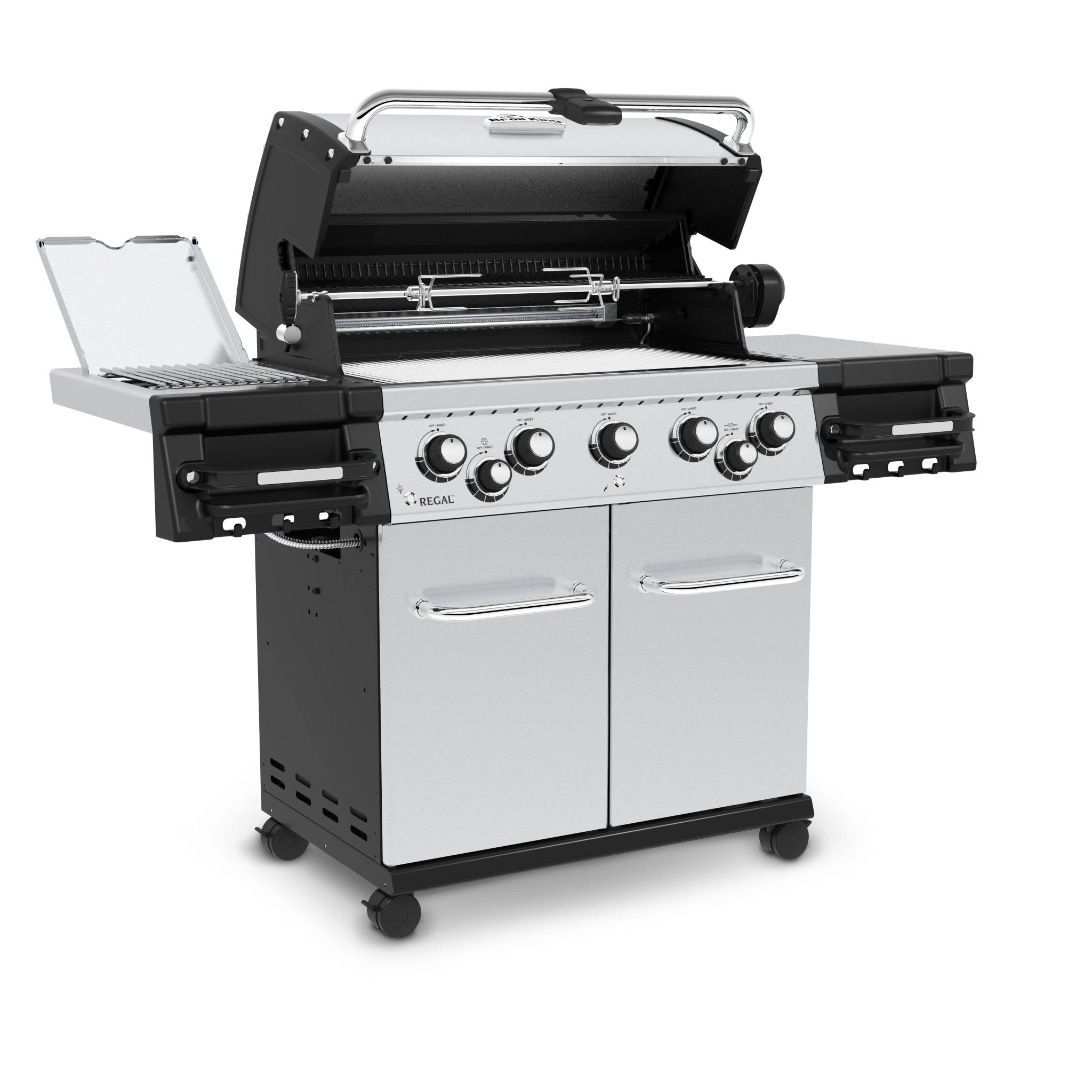 Broil King Regal S 590 Pro 5 - Burner Gas Grill - with Infrared Side Burner & Rotisserie" - by Broil King | Buy at Agent BBQ
