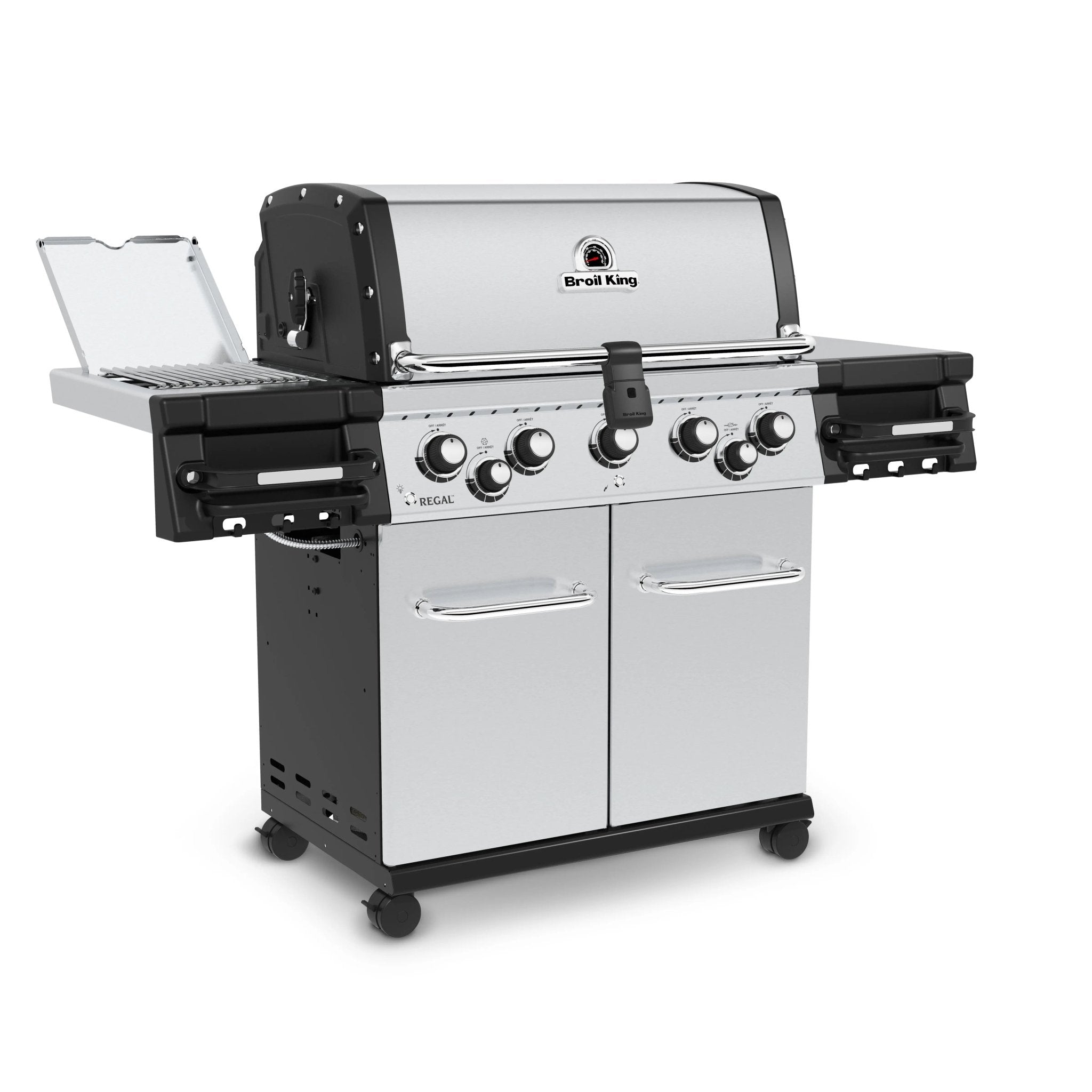 Broil King Regal S 590 Pro 5 - Burner Gas Grill - with Infrared Side Burner & Rotisserie" - by Broil King | Buy at Agent BBQ