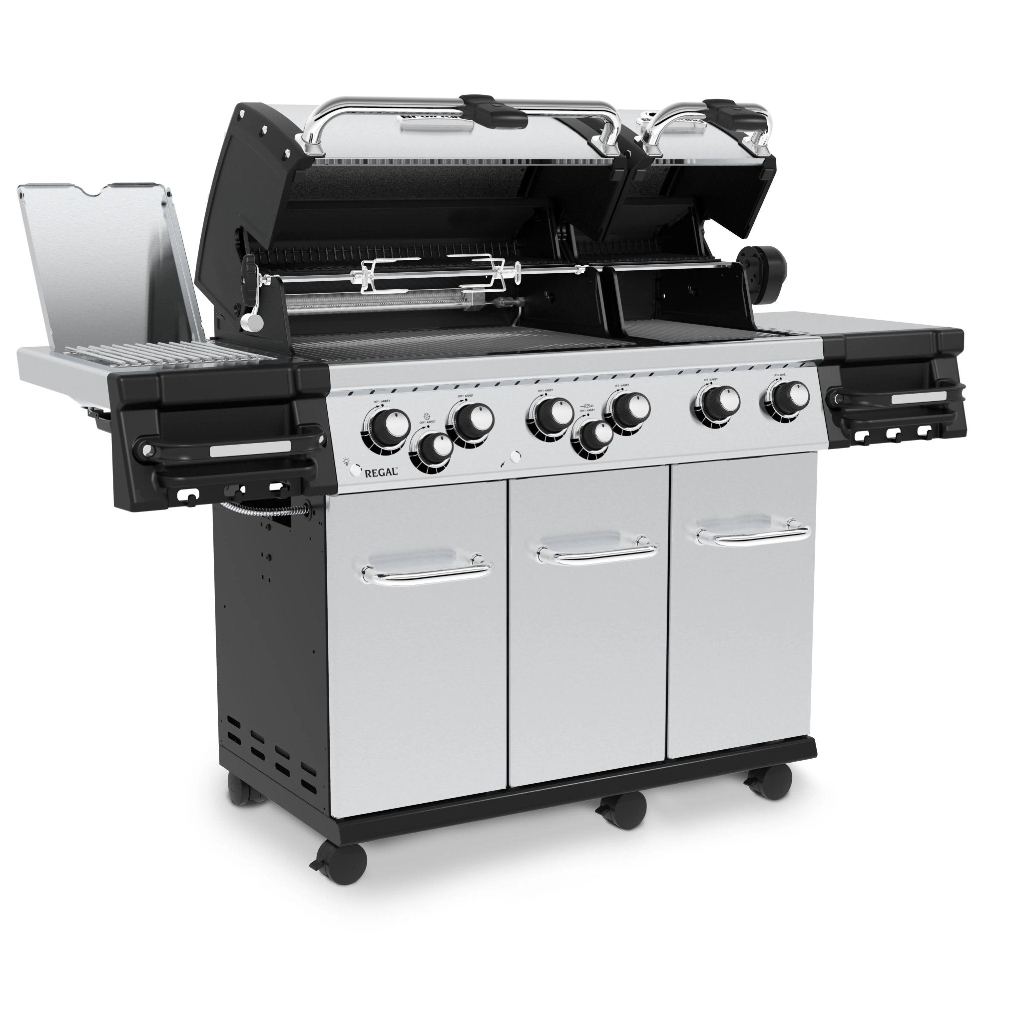Broil King Regal S 690 Pro IR Freestanding Gas Grill – 6 Burners - by Broil King | Buy at Agent BBQ
