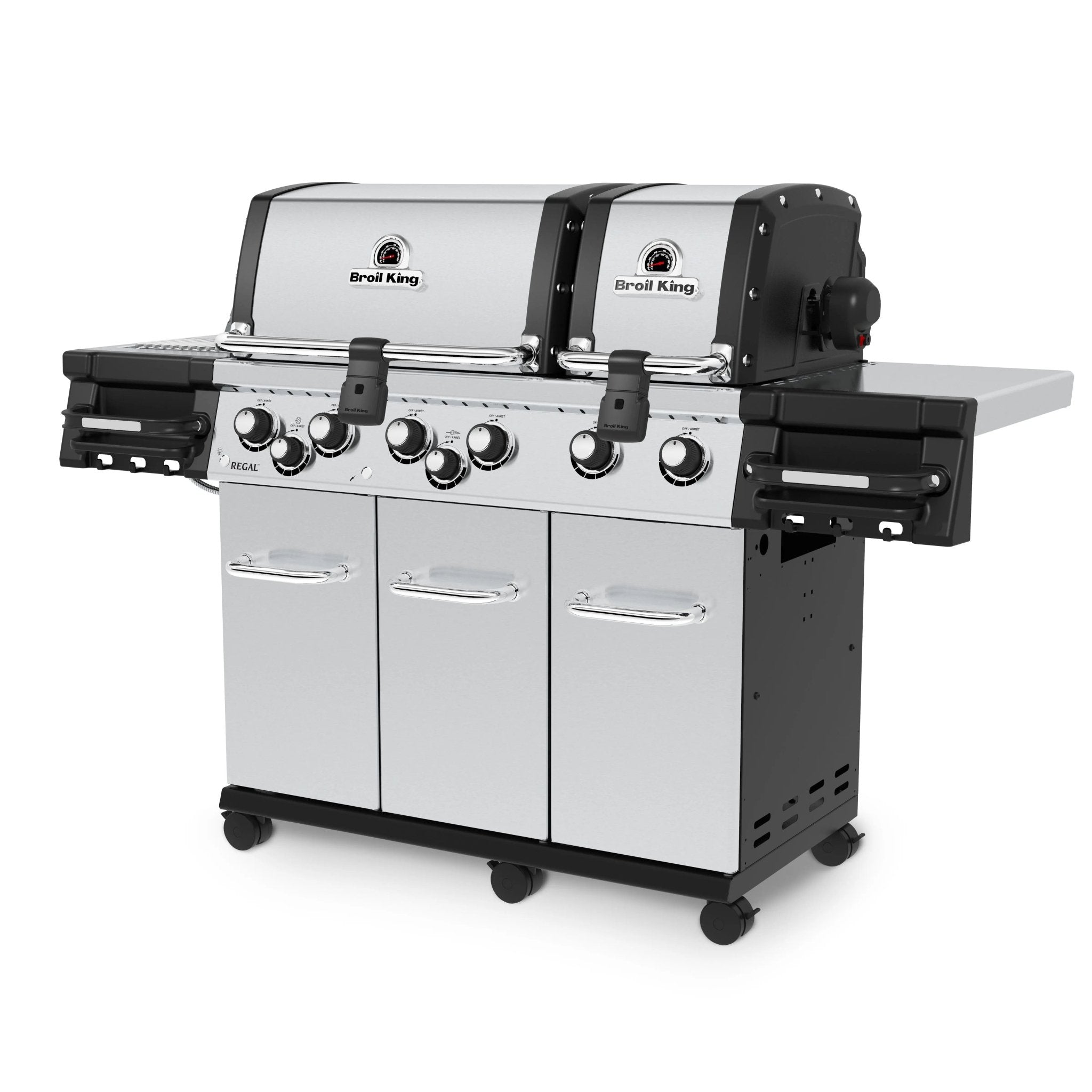 Broil King Regal S 690 Pro IR Freestanding Gas Grill – 6 Burners - by Broil King | Buy at Agent BBQ