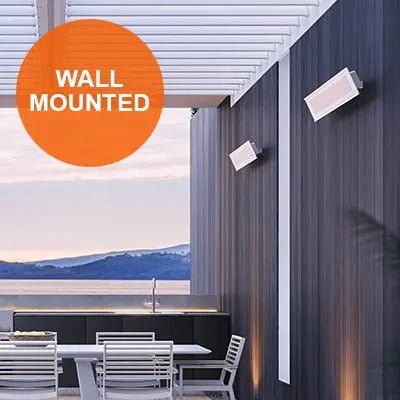 Bromic Heating Platinum Smart - Heat 2300 Watt Radiant Infrared Outdoor Electric Heater - White - by Bromic Heating | Buy at Agent BBQ