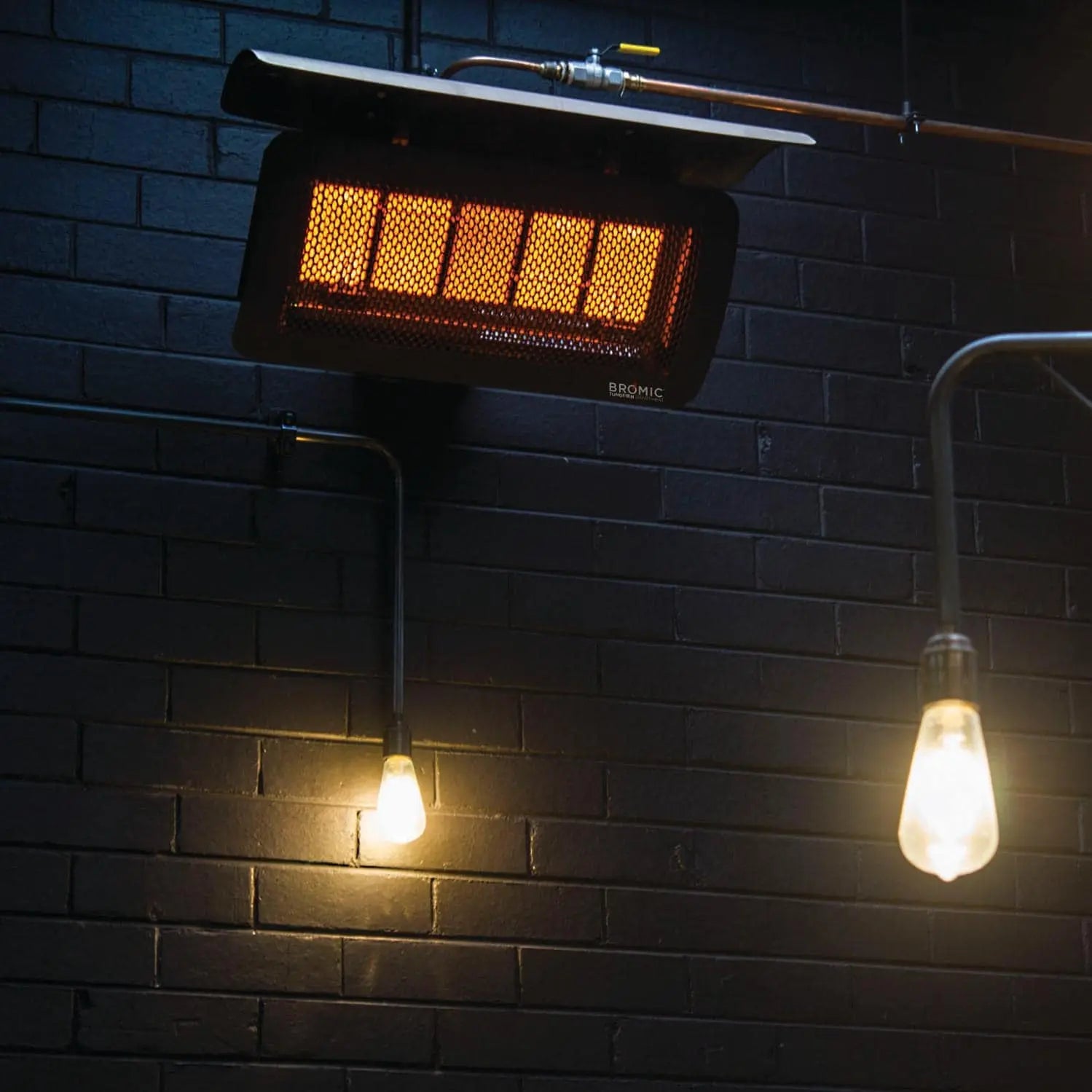 Bromic Heating - Tungsten 500 Smart - Heat 25 - Inch 43,000 BTU Gas Patio Heater - by Bromic Heating | Buy at Agent BBQ
