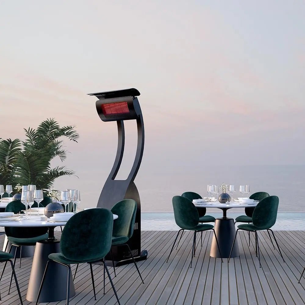 Bromic Heating - Tungsten Smart - Heat 38,500 BTU Propane Gas Freestanding Portable Patio Heater - by Bromic Heating | Buy at Agent BBQ