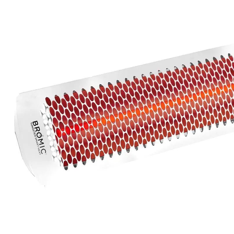 Bromic Heating - Tungsten Smart - Heat 44 - Inch 4000W Dual Element 240V Electric Infrared Patio Heater - White - by Bromic Heating | Buy at Agent BBQ