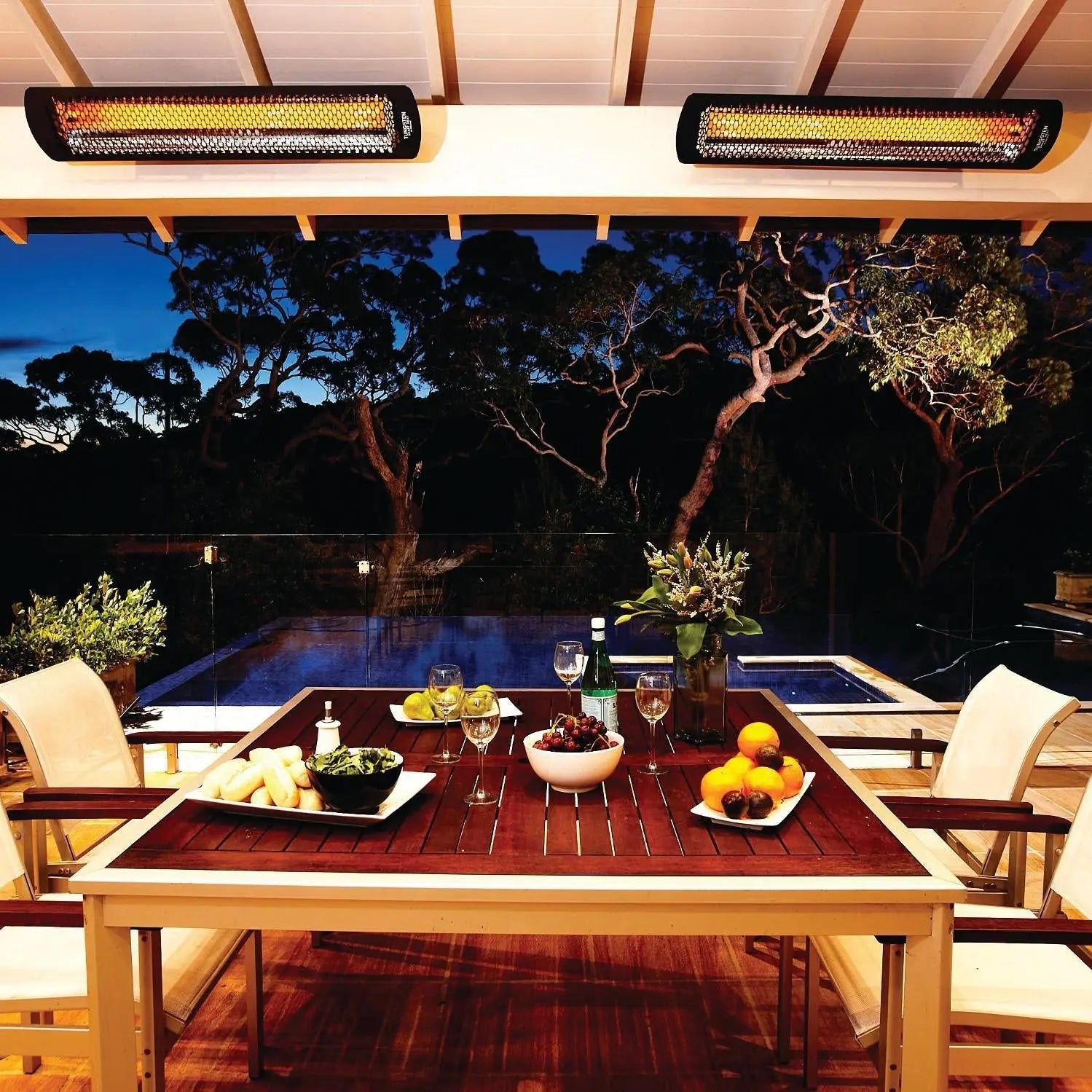 Bromic Heating - Tungsten Smart - Heat 56 - Inch 6000W Dual Element 240V Electric Infrared Patio Heater - Black - by Bromic Heating | Buy at Agent BBQ