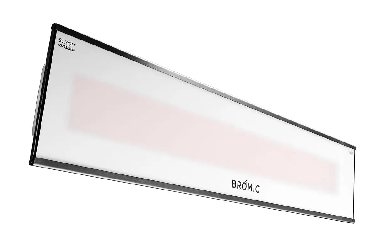 Bromic Platinum Marine Smart - Heat 4500 Watt Radiant Infrared Outdoor Electric Heater | White | 208V - by Bromic Heating | Buy at Agent BBQ