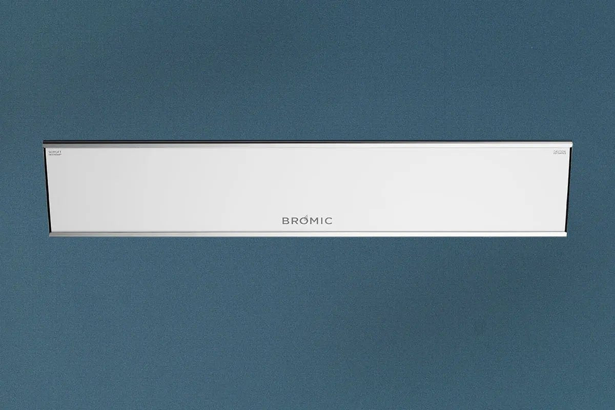 Bromic Platinum Marine Smart - Heat 4500 Watt Radiant Infrared Outdoor Electric Heater | White | 240V - Patio Heater by Bromic Heating | Buy at Agent BBQ