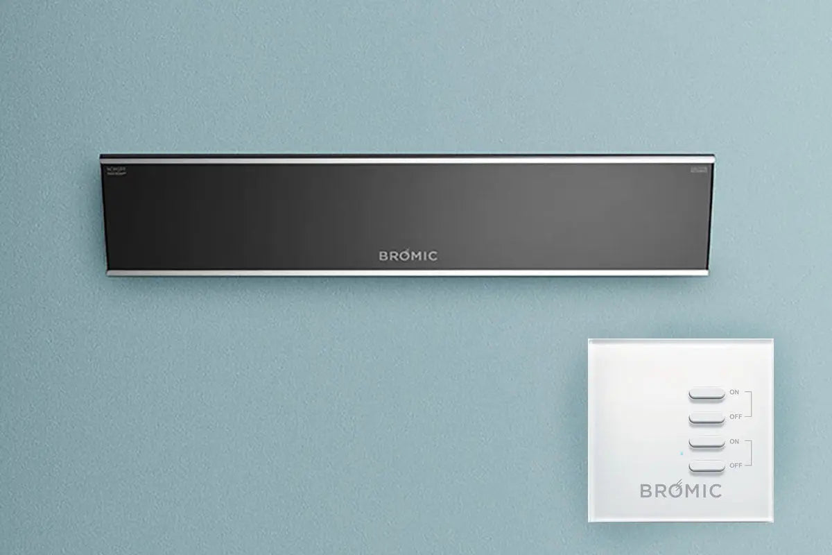 Bromic Platinum Smart - Heat 4500 Watt Radiant Infrared Outdoor Electric Heater | Black | 240V - Patio Heater by Bromic Heating | Buy at Agent BBQ