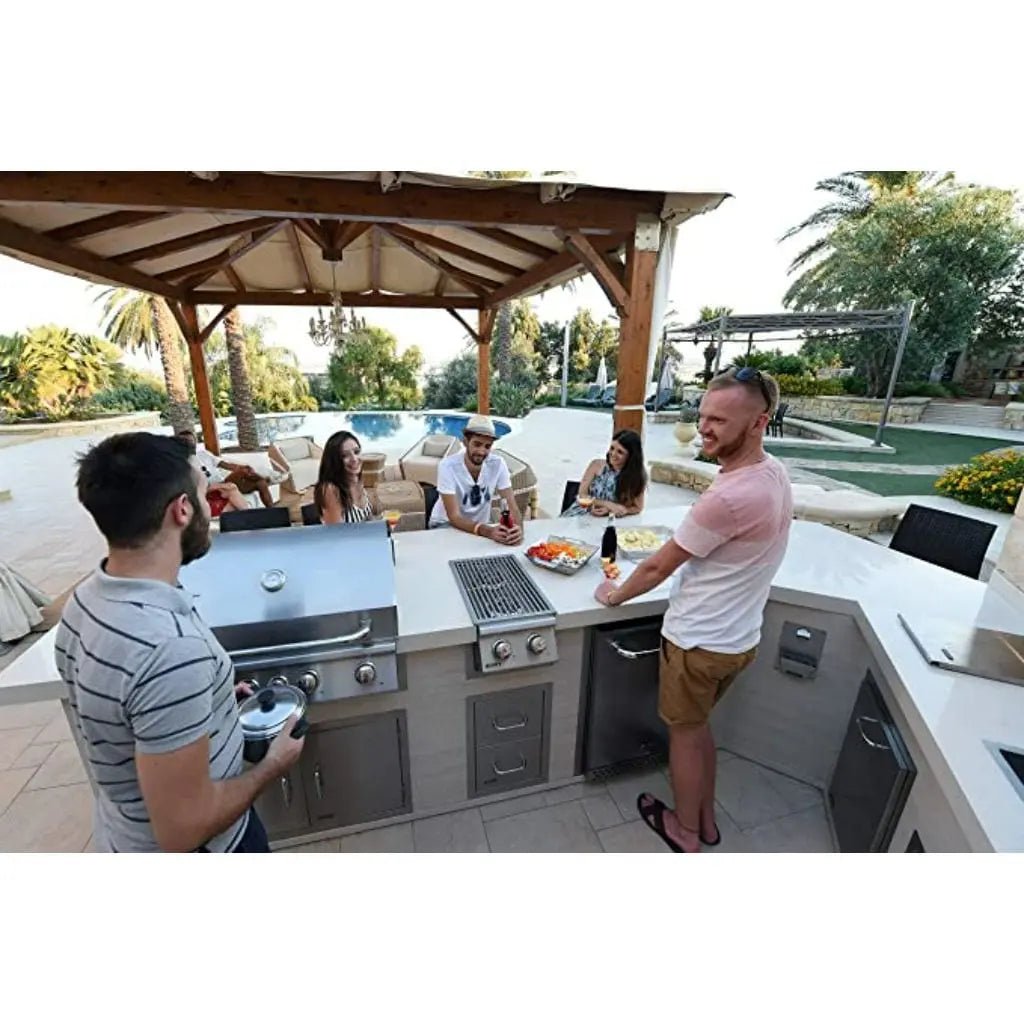Bull 11" Built - In Double Side Burner - by Bull Grills | Buy at Agent BBQ