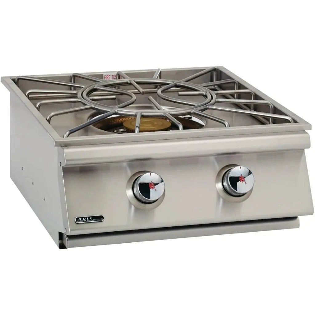 Bull 22" Stainless Steel Built - In Gas Power Burner - by Bull Grills | Buy at Agent BBQ
