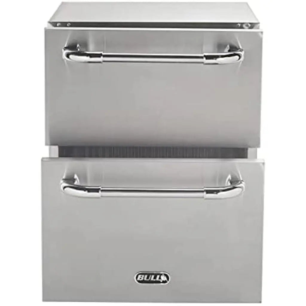 Bull 23" 5 Cu. Ft. Premium Double Drawer Refrigerator - by Bull Grills | Buy at Agent BBQ