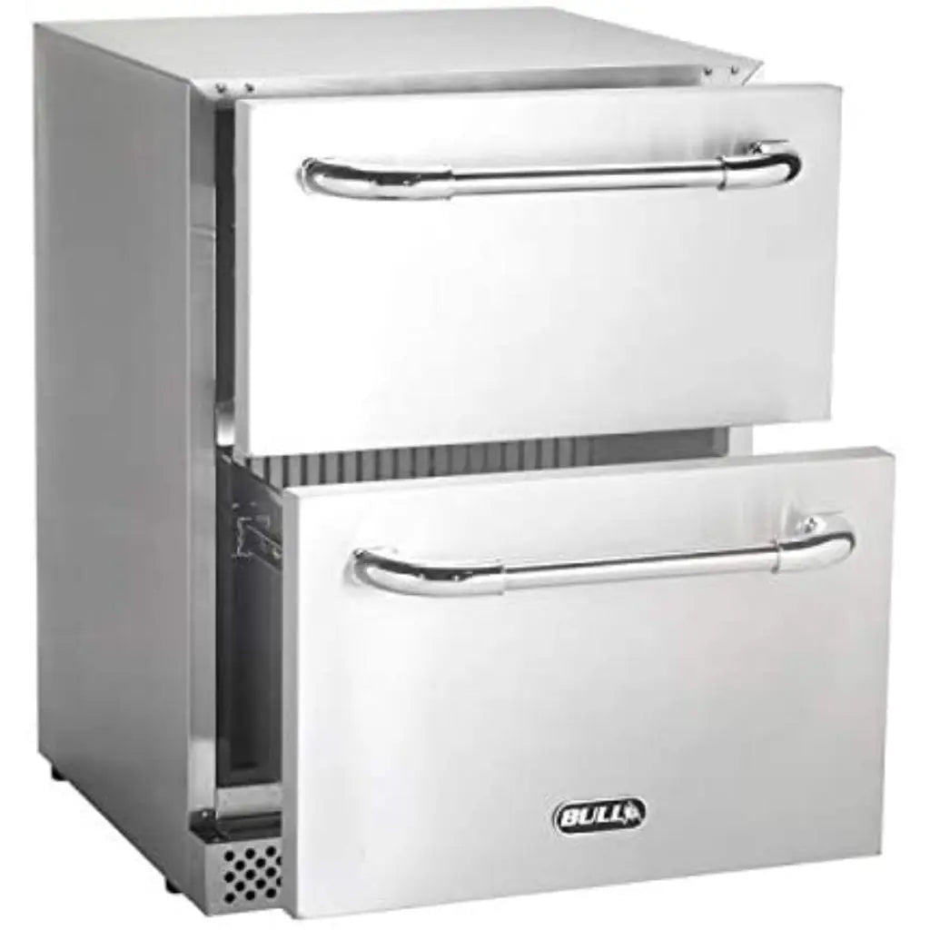 Bull 23" 5 Cu. Ft. Premium Double Drawer Refrigerator - by Bull Grills | Buy at Agent BBQ