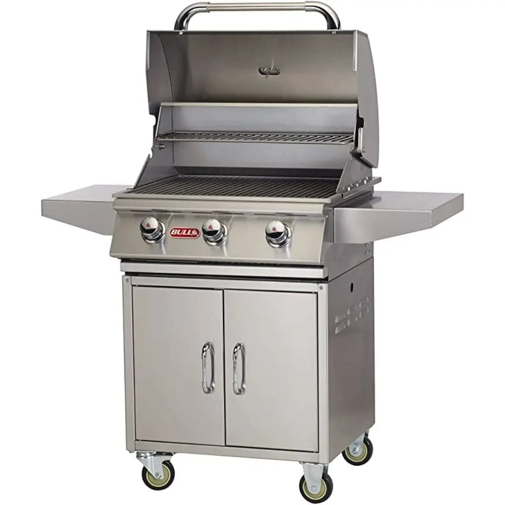 Bull 24" 3 - Burner Steer Premium Freestanding Gas Grill - by Bull Grills | Buy at Agent BBQ